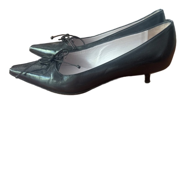 MAUD FRIZON Vintage Black Heels Elegant Design - Picture 2 of 5